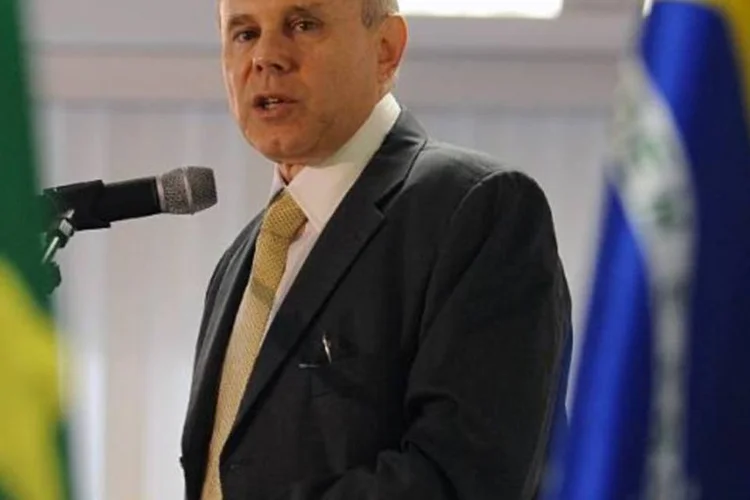 
	Guido Mantega: &quot;Temos o pren&uacute;ncio de que infla&ccedil;&atilde;o vai retornar para patamar mais baixo&quot;, afirmou
 (Antônio Cruz/ABr)