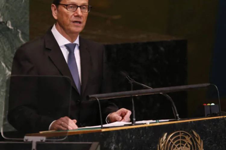 O ministro das Relações Exteriores alemão, Guido Westerwelle: "Continuaremos por esse caminho. A Europa está crescendo unida, está se consolidando", disse o ministro (REUTERS)