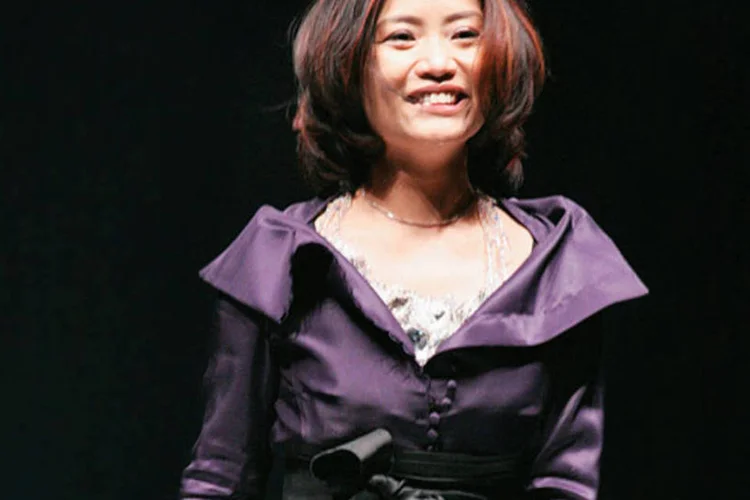 Guo Pei, estilista: fundadora da grife Rose Studio, de Pequim, uma das mais desejadas pelas chinesas (Getty Images)