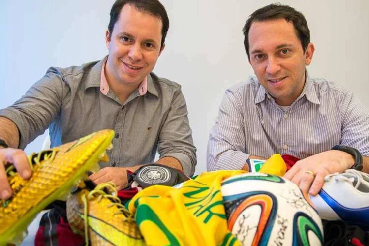 Gustavo Souza e Rodrigo Stempniewski,da startup Bazar Sports (Divulgação/Bazar Sports)