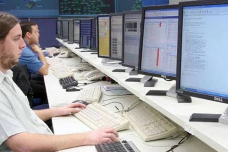 GVT: centro de Operações de Rede da operadora de telefonia  (Marcelo Almeida/EXAME)