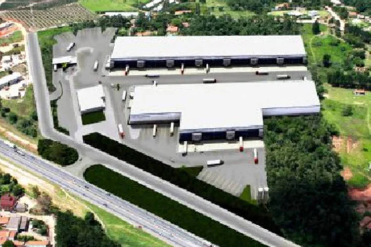 Galpão logístico da GWI em Jundiaí: 100% locado para inquilinos como a Foxconn (Divulgação)