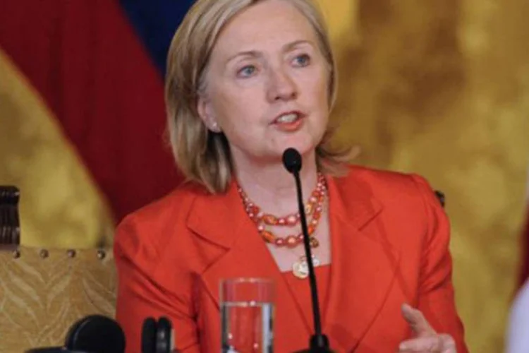 A secretária de Estado dos EUA, Hillary Clinton, já vinha acenando com a manutenção das discussões sobre novas sanções ao Irã (Rodrigo Buendia/AFP)