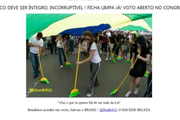 Informações do blog mantido pelo governo Dilma estavam fora do ar (Reprodução/Blog do Planalto)