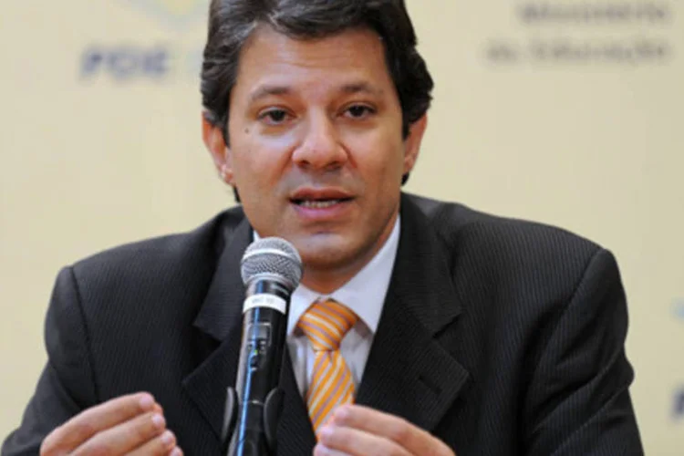 O ministro da Educação, Fernando Haddad: juntas, as sete integrantes do consórcio de universidades mineiras atendem a 41 mil alunos de graduação