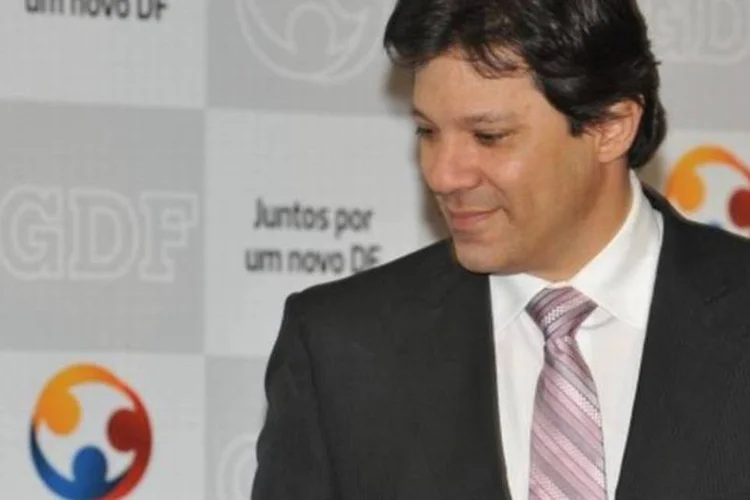 Haddad fez questão de citar os nomes de Marta e de Aloizio Mercadante como petistas que também podem reivindicar a posição de candidatos à Prefeitura (Valter Campanato/ABr)
