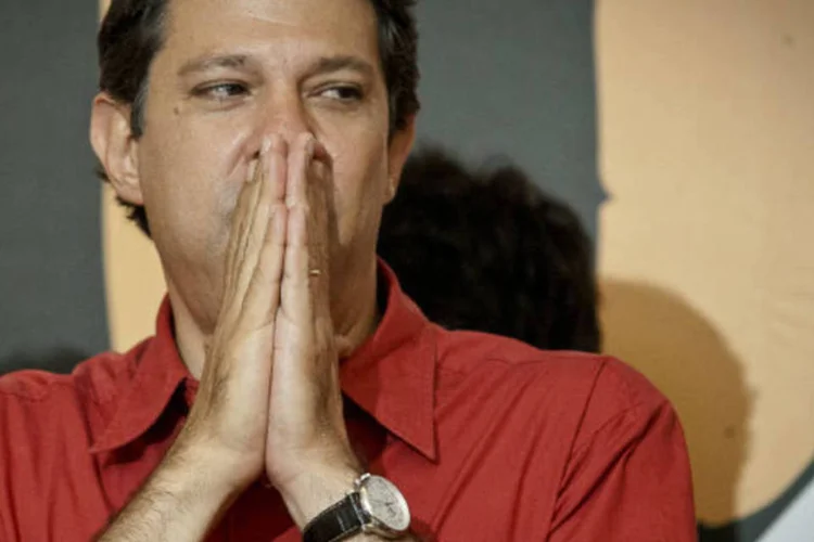 
	Fernando Haddad: 28% dos simpatizantes do PT dizem que v&atilde;o votar em Marta Suplicy nas pesquisas eleitorais
 (Marcelo Camargo/Abr)