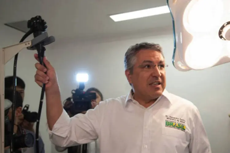 
	Alexandre Padilha: ex-ministro &eacute; o pr&eacute;-candidato do PT para disputar o Governo de S&atilde;o Paulo
 (Marcelo Camargo/Agência Brasil)