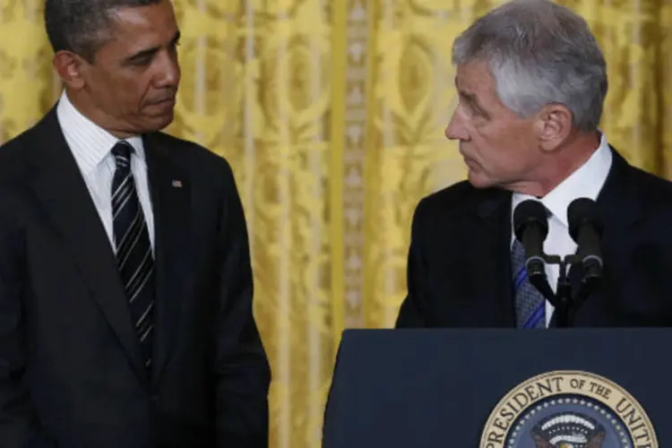 
	Chuck Hagel ter&aacute; de ser aprovado pelo plen&aacute;rio do Senado antes de 21 de janeiro, quando Obama tomar&aacute; posse para seu segundo mandato
 (REUTERS/Kevin Lamarque)