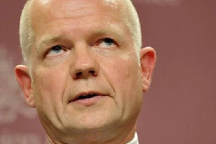 O ministro britânico das Relações Exteriores, William Hague (Ben Stansall/AFP)