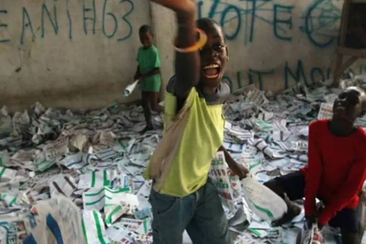 Mais da metade da população do Haiti é analfabeta: país é um dos piores do mundo no assunto (Joe Raedle/Getty Images)