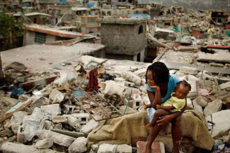 
	Cen&aacute;rio p&oacute;s terremoto no Haiti: o ministro da Ind&uacute;stria do Chile, Andrew Allamand, disse que a proposta &eacute; &quot;um avan&ccedil;o e um sucesso concreto&quot;
 (Getty Images)