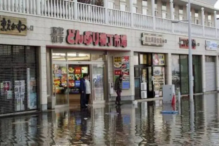 Cidade de Hakodate inundada após terremoto no Japão; custos para indústria de seguros podem chegar a US$ 10 bi (AFP)