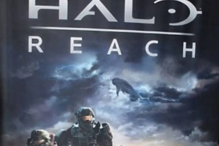Cartaz do jogo Halo:Reach, da Microsoft (AFP/Getty Images)
