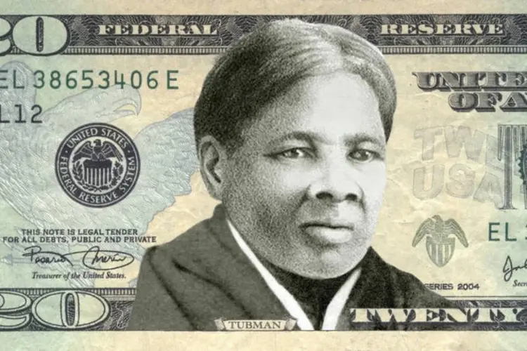 Harriet Tubman (1822-1913), ex-escrava e abolicionista que ajudou a libertar centenas de escravos (Montagem/WomanOn20s)