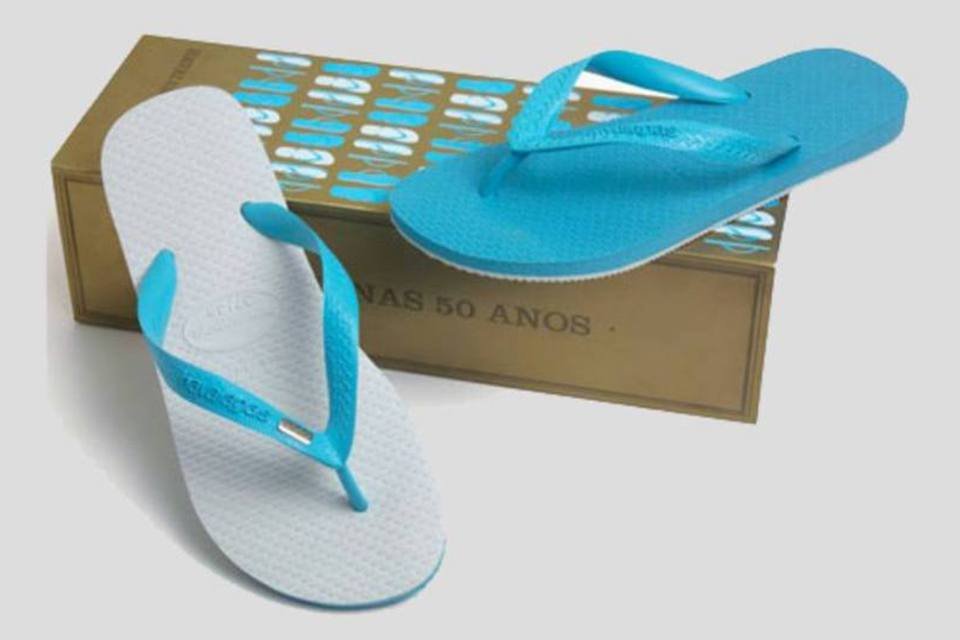 Havaianas comemora 50 anos com edição vintage