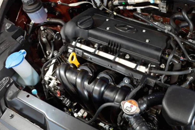 
	Motor do HB20 da Hyundai: ap&oacute;s o roubo, a empresa fez um boletim de ocorr&ecirc;ncia, mas a carga n&atilde;o foi localizada at&eacute; o momento
 (Marco de Bari/Quatro Rodas)