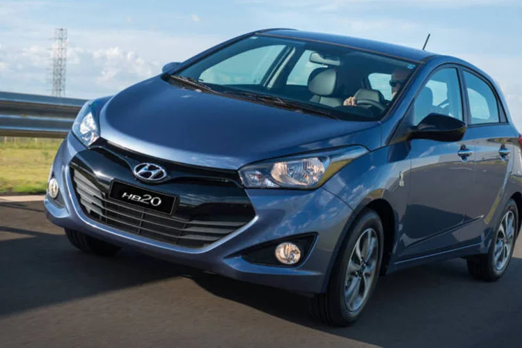 
	Hyundai HB20: Modelo &eacute; o mais vendido entre os carros com motor 1.6 litro
 (Divulgação/Hyundai)
