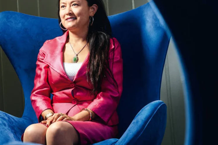 Heather Wang, da GE: 250 milhões de dólares no centro de pesquisa e formação de gente no Brasil (Alexandre Battibugli/EXAME.com)