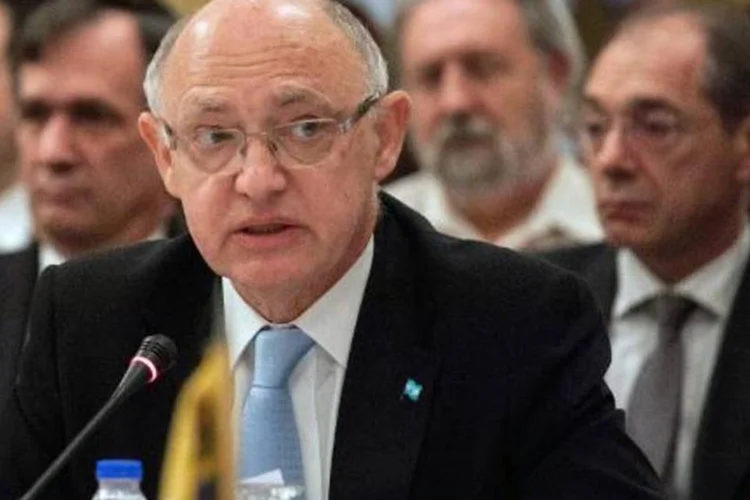 O chanceler argentino, Héctor Timerman, é visto durante reunião do Mercosul, em Caracas (Federico Parra/AFP)