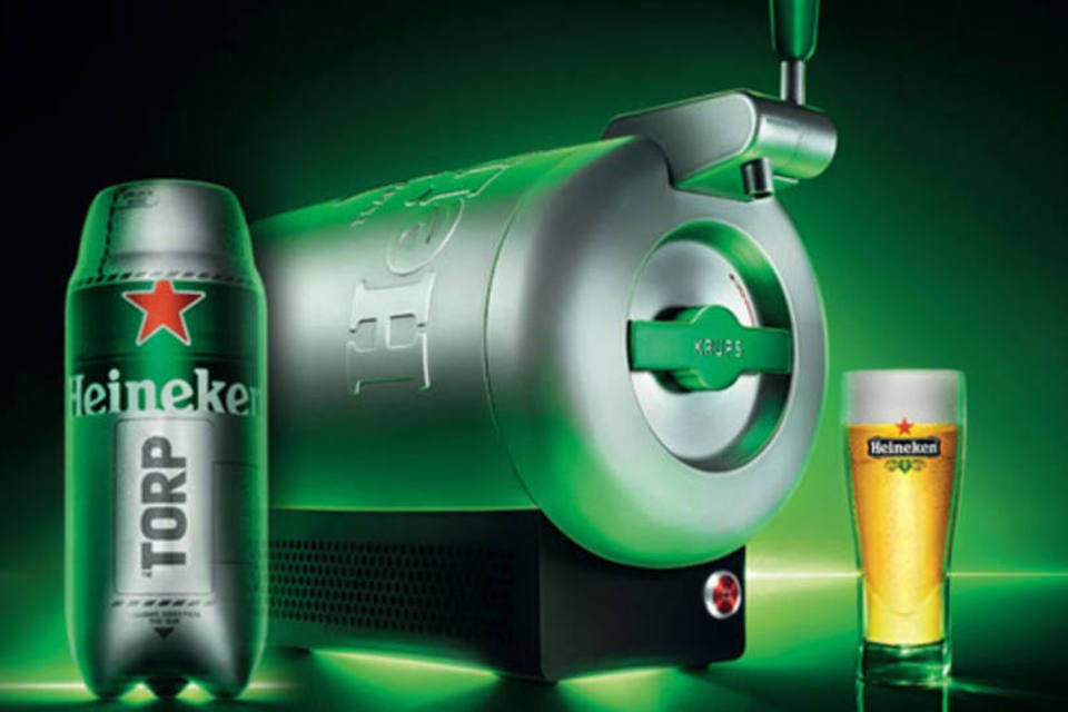 Heineken lança máquina de chopp em casa