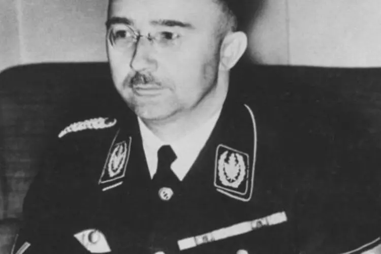 
	Heinrich Himmler: o ex-chefe das SS se suicidou ingerindo uma p&iacute;lula de veneno em 1945, depois de ser feito prisioneiro dos aliados brit&acirc;nicos&nbsp;
 (Getty Images)