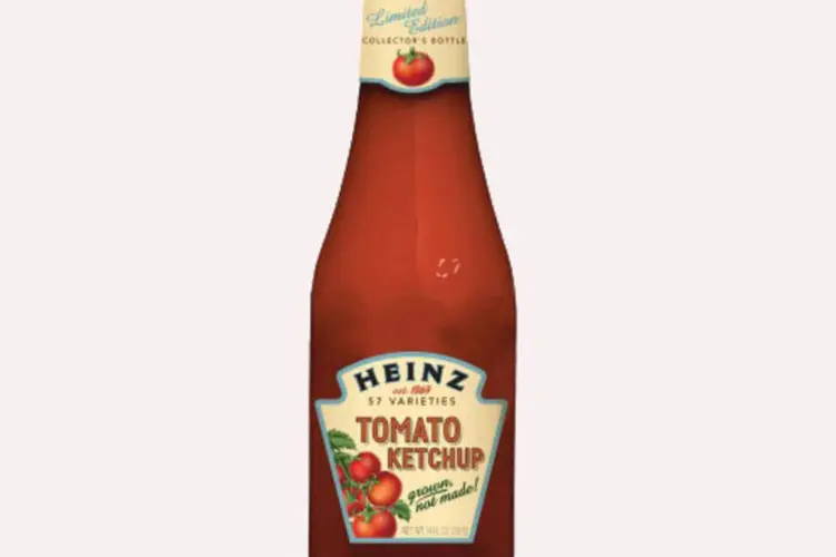 ketchup da Heinz em embalagem de vidro (Divulgação)