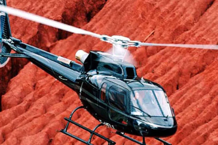 
	Helic&oacute;ptero: a Helimarte confirmou ser a propriet&aacute;ria do helic&oacute;ptero Esquilo
 (Divulgação)