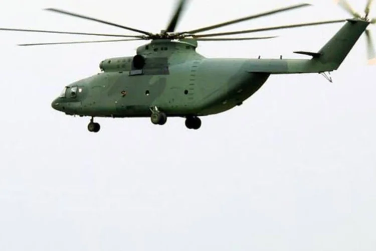 Helicoptero do exército Venezuelano se apresenta em Caracas (ArielR/Wikimedia Commons)