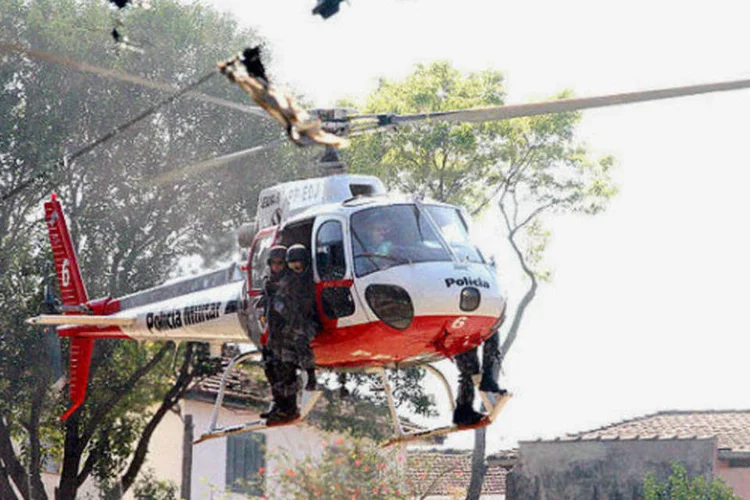 Helicóptero da Polícia Militar do estado de São Paulo: (Wikimedia Commons)