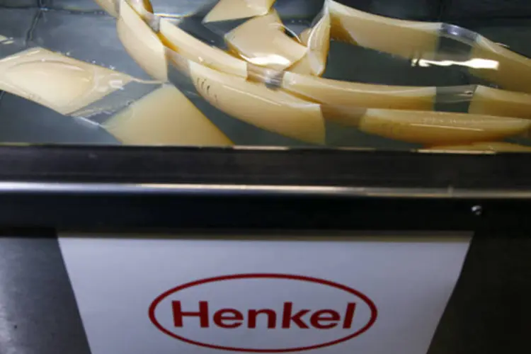 Fábrica da Henkel: empresa manteve metas de desempenho para este ano, prevendo alta de 10% no lucro por ação ajustado e alta de 3 a 5% nas vendas (Bloomberg)