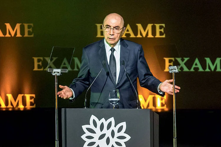 Henrique Meirelles, Ministro da Fazenda: a roda da economia vai girar de novo (Antônio Milena / EXAME)