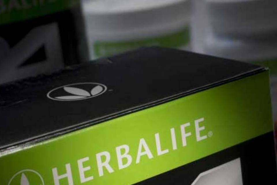 
	Suplementos da Herbalife: batalha pelo futuro da companhia ocorre h&aacute; mais de um ano, depois que investidor a acusou de comandar um esquema de pir&acirc;mide
 (Bloomberg)
