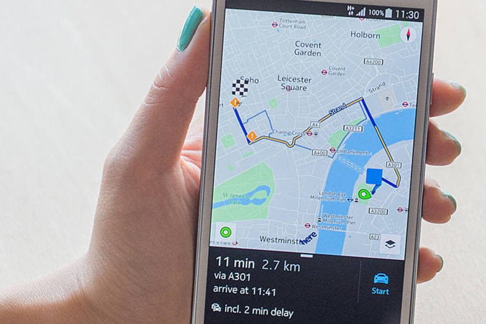 App de mapas HERE, da Nokia, chega ao Android
