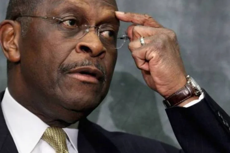 Cain foi superado nas pesquisas após escândalos reiterados (Chip Somodevilla/Getty Images)