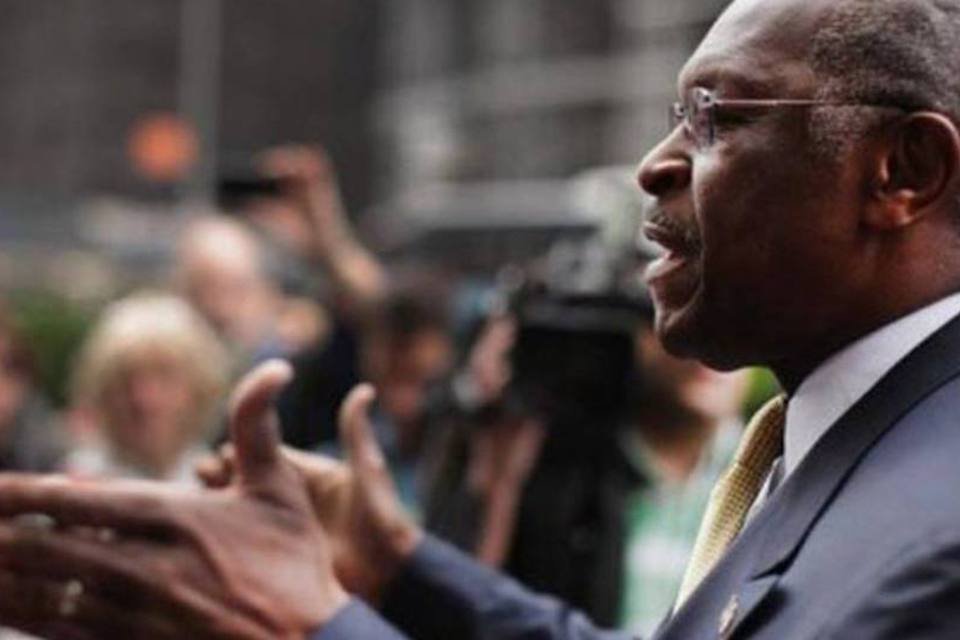 Perry cai e Romney permanece estável; Cain entra na disputa