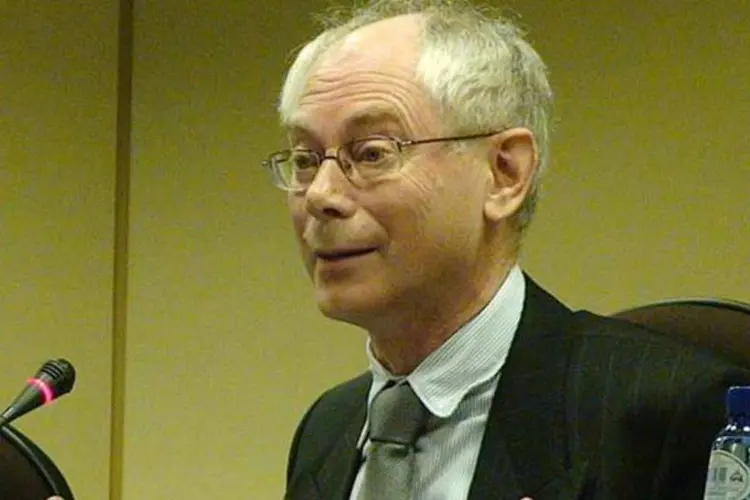 Herman Van Rompuy: os líderes comunitários reconhecem a principal plataforma opositora, o Conselho Nacional Sírio, como um 'representante legítimo dos sírios' (Wikimedia Commons)