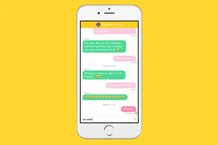 Hiboo: app quer ser o mensageiro em tempo real para smartphone (Divulgação/Hiboo)