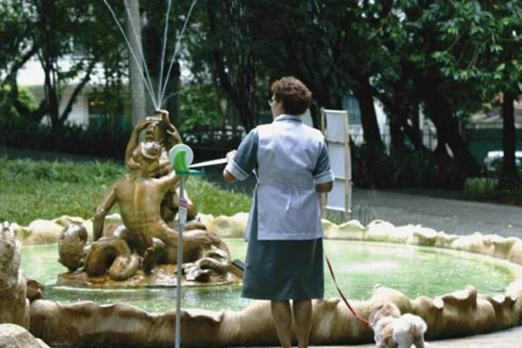 Parque em Higienópolis: região é uma das mais nobres da capital paulista (Mário Rodrigues/Veja)