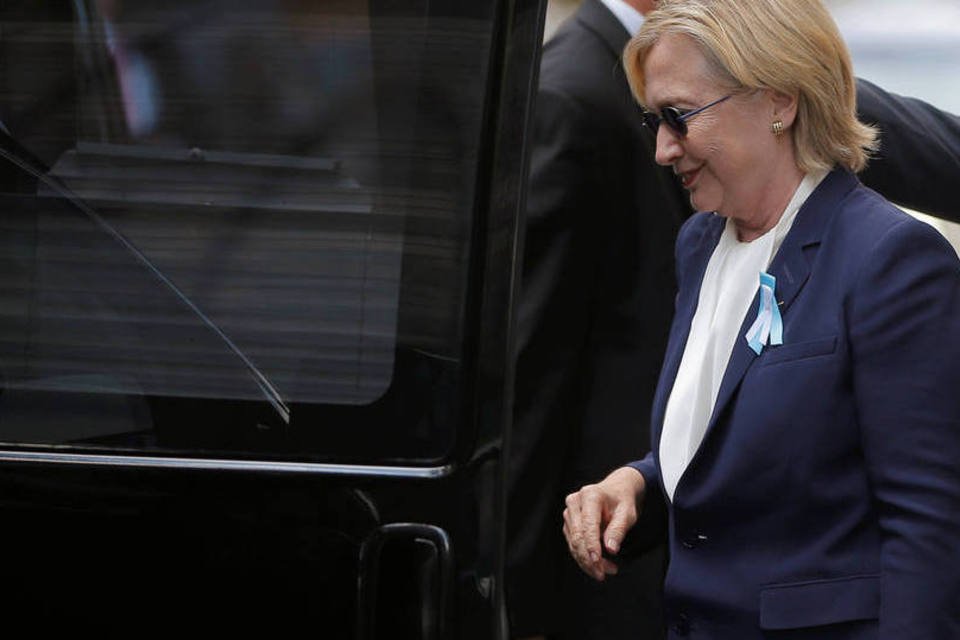 Hillary Clinton é diagnosticada com pneumonia, diz médica