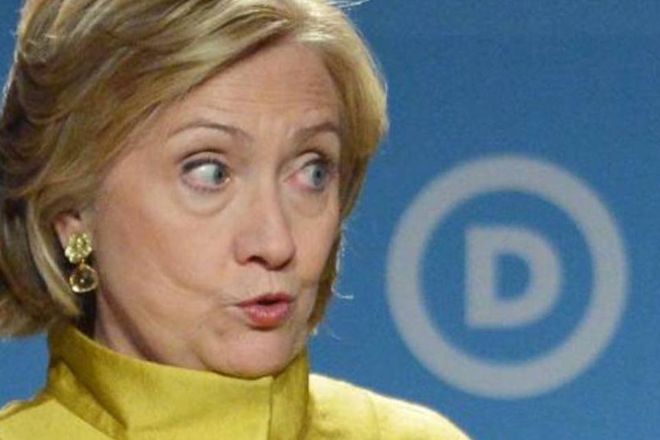 
	Hillary Clinton &eacute; pr&eacute;-candidata democrata &agrave; presid&ecirc;ncia dos EUA
 (Mandel Ngan/AFP)
