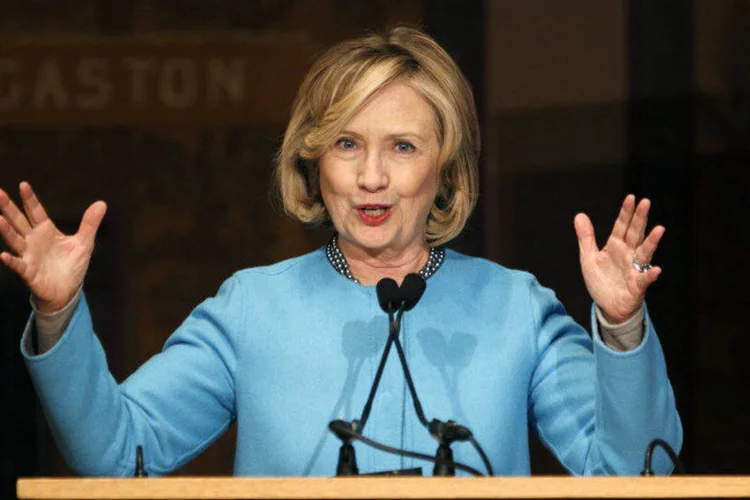
	Paladina dos hisp&acirc;nicos: Hillary se disse convencida de que a &quot;ret&oacute;rica do &oacute;dio&quot; de alguns candidatos republicanos vai mobilizar o eleitorado hisp&acirc;nico nas elei&ccedil;&otilde;es de 2016
 (Kevin Lamarque/Reuters)