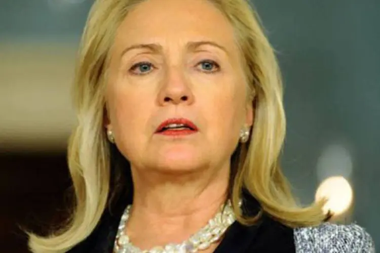 Hillary Clinton: ''Temos que proteger a democracia'' (Jewel Samad/AFP)