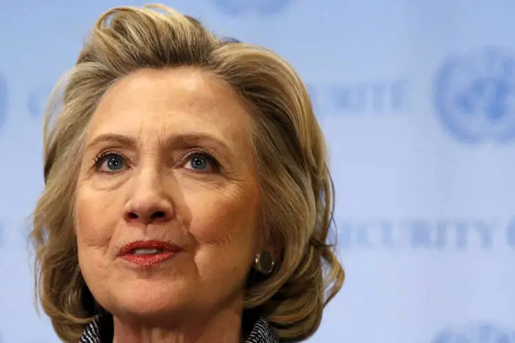 
	Hillary Clinton: em levantamento da Field Poll realizado em maio, Hillary tinha 66% dos prov&aacute;veis eleitores das prim&aacute;rias da Calif&oacute;rnia
 (REUTERS/Mike Segar/Files)