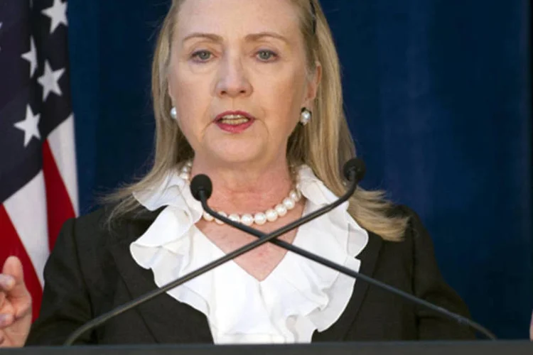 
	O processo acusa Hillary e o Departamento de ter &quot;autorizado, sancionado, encorajado e/ou facilitado o financiamento &agrave; Autoridade Palestina&#39;&#39;
 (Saul Loeb/Reuters)
