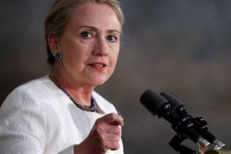 
	A secret&aacute;ria de Estado americana, Hillary Clinton: tr&ecirc;s favoritos enfrentam empecilhos, e a pr&oacute;pria nomea&ccedil;&atilde;o de Hillary por Obama, em 2008
 (©AFP/Getty Images / Alex Wong)