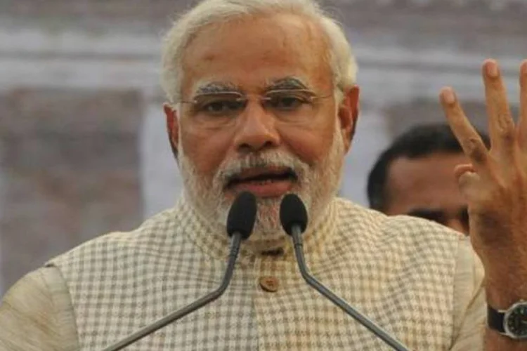 
	Narendra Modi: ele disse que Brics entrou um novo ciclo com a cria&ccedil;&atilde;o de mecanismos financeiros concretos
 (Indranil Mukherjee/AFP)