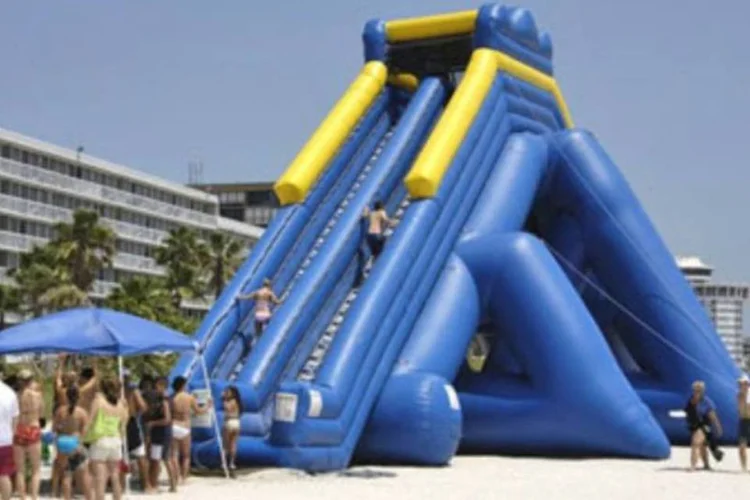 Décima edição do evento de verão conta com escorregador gigante, o “The Hippo” (Divulgação)