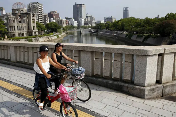 
	Hiroshima: a agenda de Obama durante sua visita ao pa&iacute;s asi&aacute;tico ainda n&atilde;o est&aacute; fechada, mas que n&atilde;o est&aacute; descartada uma visita &agrave; cidade de Hiroshima
 (Reuters)