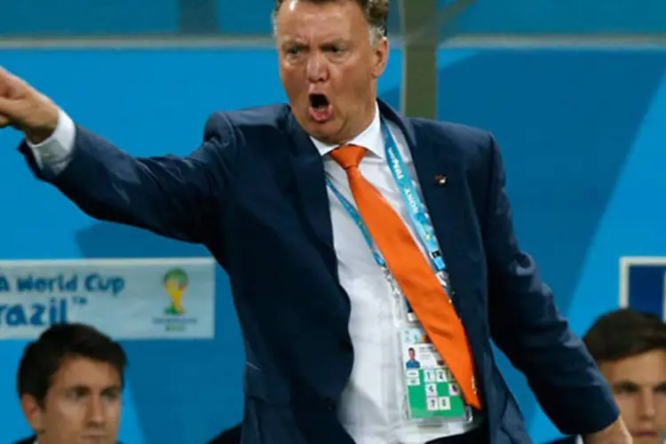 
	O treinador da Holanda, Louis van Gaal
 (REUTERS/Sergio Moraes)